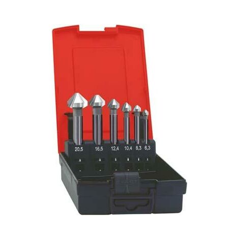 Kegelsenker-Set lang WN HSS 90Grad 6,3-20,5mm FORMAT