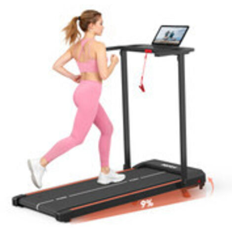 Kehot Laufband Bluetooth-App 0,75 PS Motor Geschwindigkeit 1 bis 12 km/h H LED-Anzeige Geschwindigkeit Entfernung Zeit Kalorien 1000 x 380 mm Laufband Verstellbare Steigung Unterstützt 100 kg für Heim