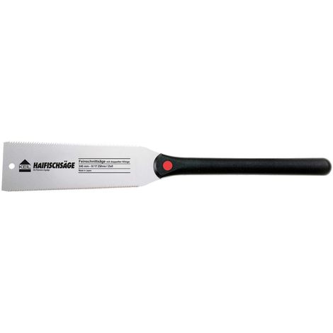 Keil 100 112 440 - Sega giapponese per trinciatura fine, con doppia lama, 240 mm, 9 denti/pollice e 17 denti/pollice