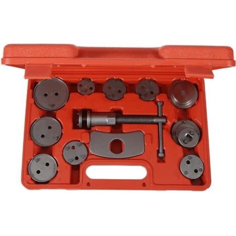 KEKE-Coffret repousse piston d\'étriers de freins pour remplacer disque Outil et adaptateurs, de mâchoire ou de plaquettes de frein