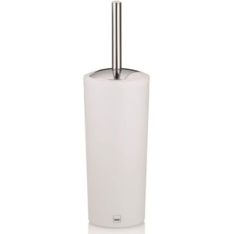 Kela 22275 WC-set Marta, diametro 11 cm, plastica, 11 x 36 cm, 50, plastica bianca