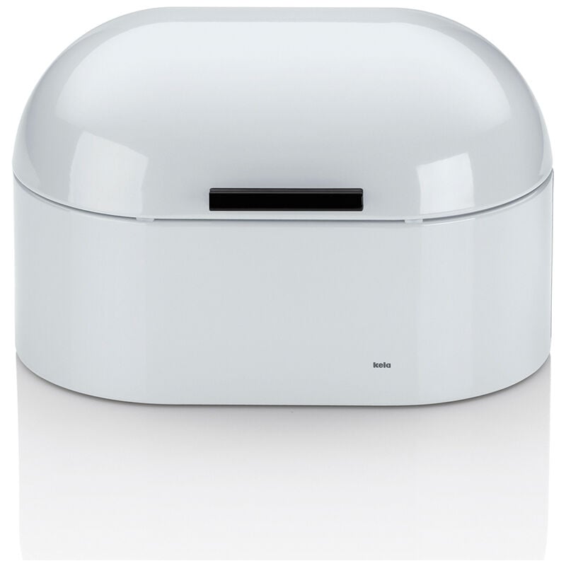 Kela - Boite à pain Friscolino blanc 25x17 cm