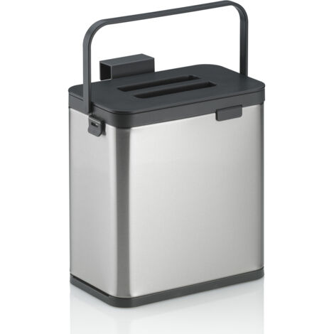 Kela - Poubelle à déchets Organiques Plata 2,1L