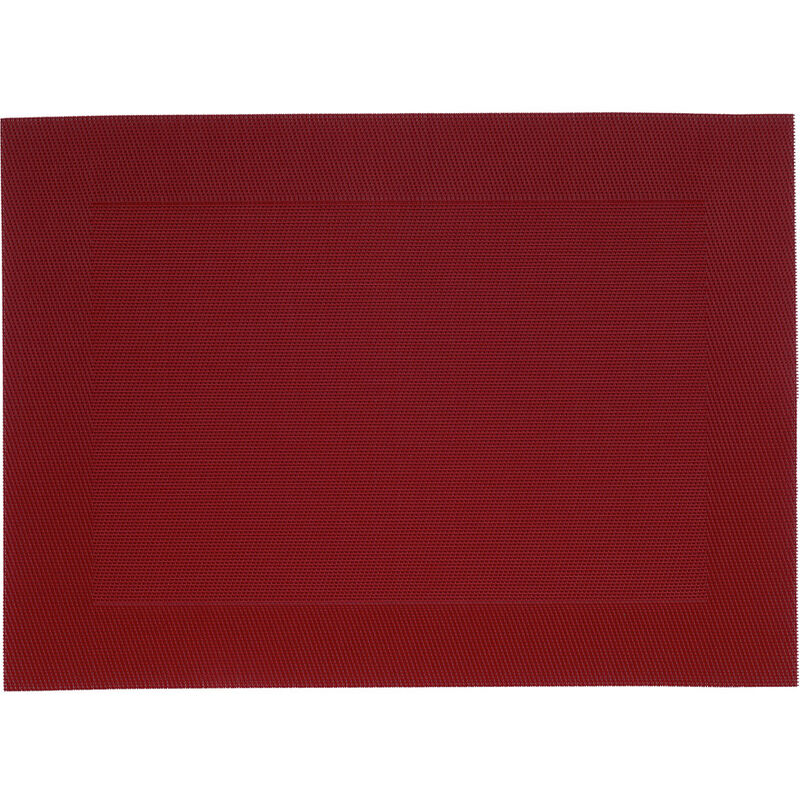 Kela - Set de table Nicoletta rouge 45x33 cm (lot de 2) - Rouge