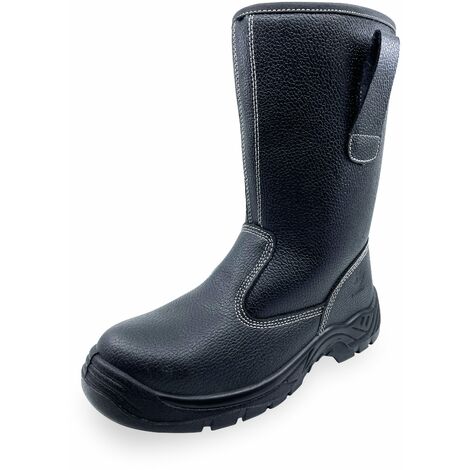 KELI - Bottes de Sécurité Fourrées S3 SRC Indi T39, Bottes Hivernales, Semelle antidérapante, Coque en Acier
