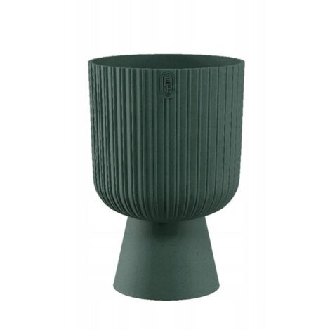 Keli Mika Petit Eco Wood 18 Malachite Flowerpot FORM-PLASTIC
