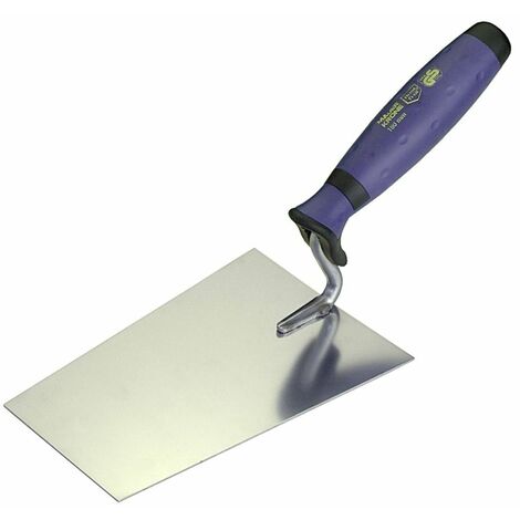 Kelle eckig 180 mm S-Hals Maurerwerkzeug