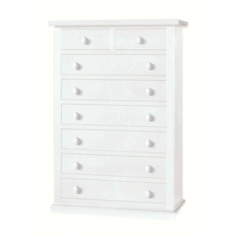 KELLEY - cassettiera in legno massello cm 87 x 45 x 127 h