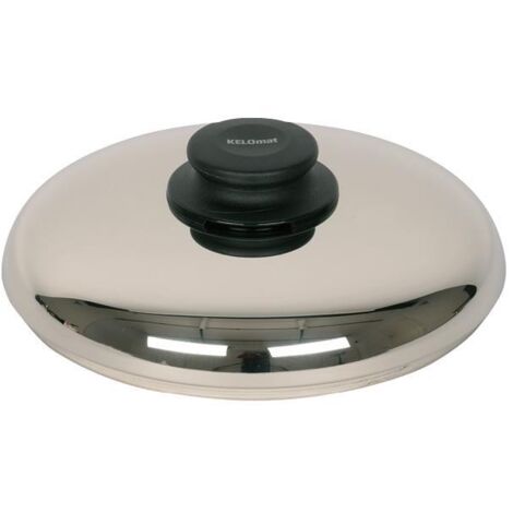 Kelomat Deckel für Pfanne Grillmeister Ø24 cm Edelstahl