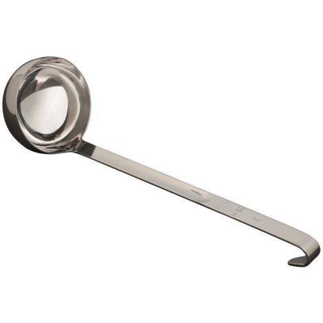 Kelomat Schöpflöffel Edelstahl Mengenangabe am Stiel Ø7cm 90ml