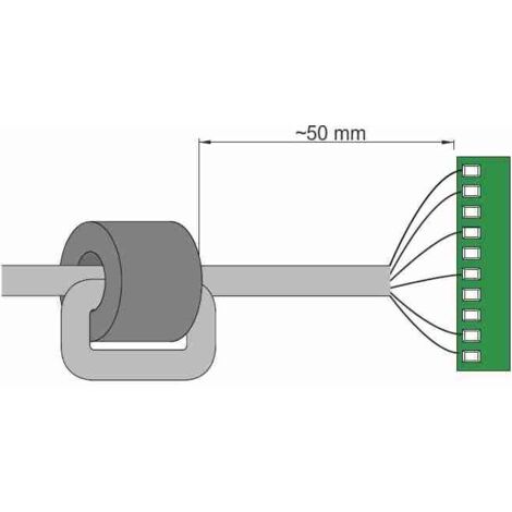 KEMC2 DITEC ENTREMATIC KEMC2 Kit de par de ferritas para puerta automática