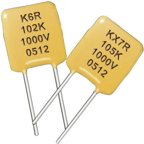 Kemet C324C104K5R5TA+ Keramik-Kondensator radial bedrahtet  0.1 µF 50 V 10 %  1 St.