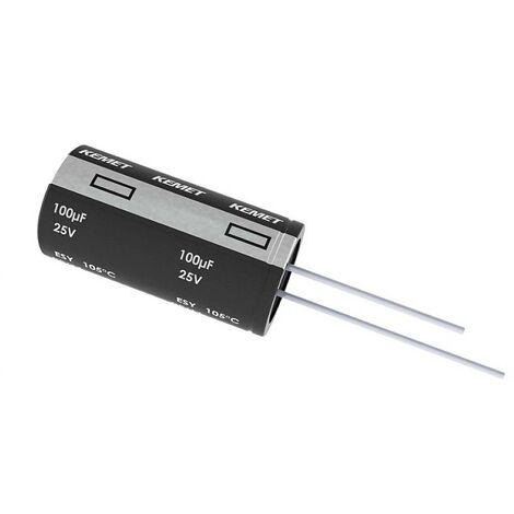 Kemet Condensateur électrolytique 2.5 mm 100 µF 16 V 20 % (Ø x H) 6 mm x 11 mm 1 pc(s) X594002