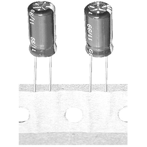 Kemet Condensateur électrolytique sortie radiale 25 V/DC 20 % (Ø x H) 6.3 mm x 11.0 mm 1 pc(s)