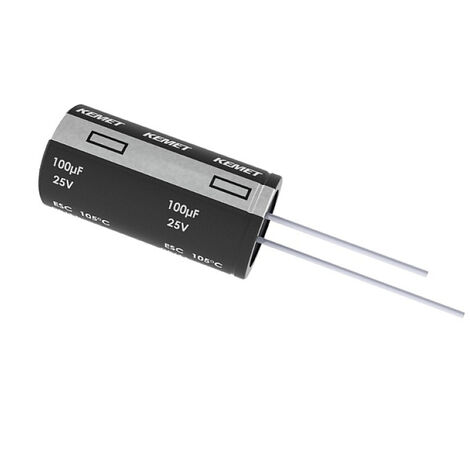 Kemet  Elektrolyt-Kondensator   5 mm 2200 µF 6.3 V 20 % (Ø x H) 10 mm x 25 mm 1 St.