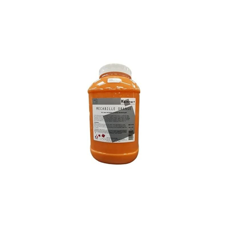 Kemnet Mecabille Orange gel d'atelier surpuissant Bidon de 5 l