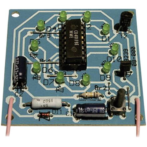 Kemo B239 Ruota della fortuna in kit da montare Modello (kit/modulo): KIT da costruire 9 V/DC, 12 V/DC