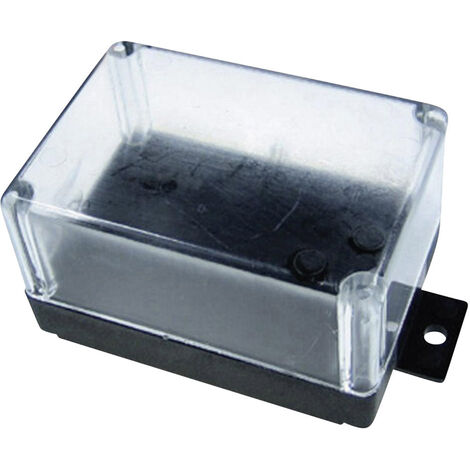 Kemo G021 Universal-Gehäuse 72 x 50 x 40 Thermoplast Schwarz, Transparent 1 St.