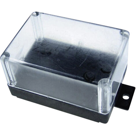 Kemo G021 Universal-Gehäuse 72 x 50 x 40 Thermoplast Schwarz, Transparent 1 St.