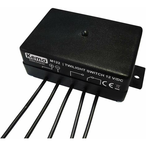 Kemo - Interruttore crepuscolare 12 V/DC