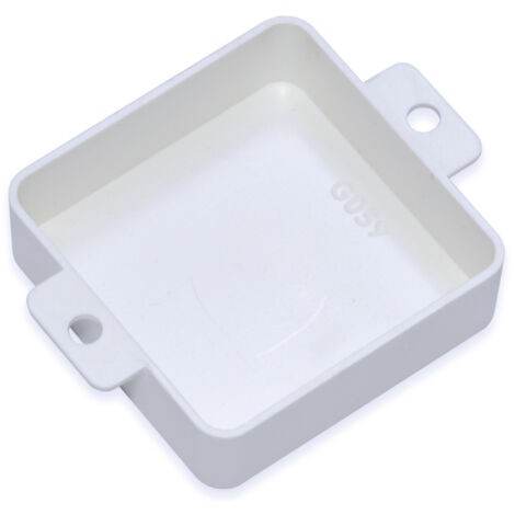 KEMO Kunststoffgehäuse, G059W, 40x40x12 mm, Thermoplast/ABS, weiß