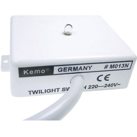 Kemo M013N Interruttore crepuscolare Componente sfuso 230 V/AC
