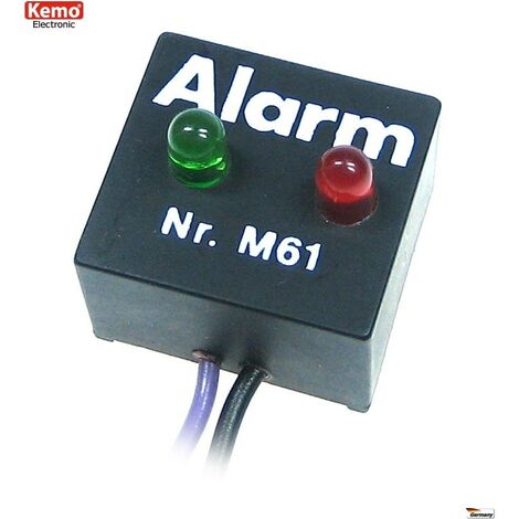 Kemo M061 alarme écran alarme factice led clignotant voiture maison