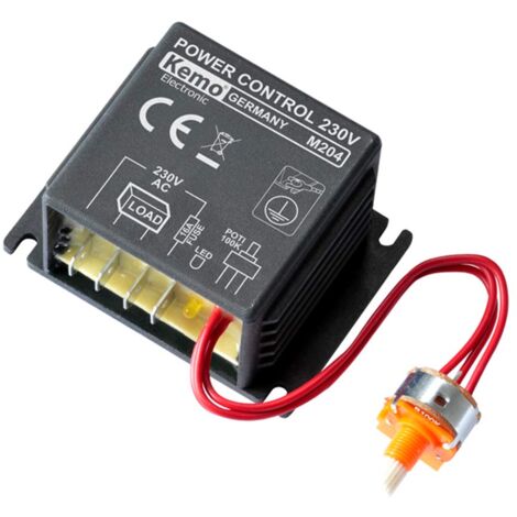 Kemo M204 Regolatore di potenza 230 V max 16 A per riscaldamento