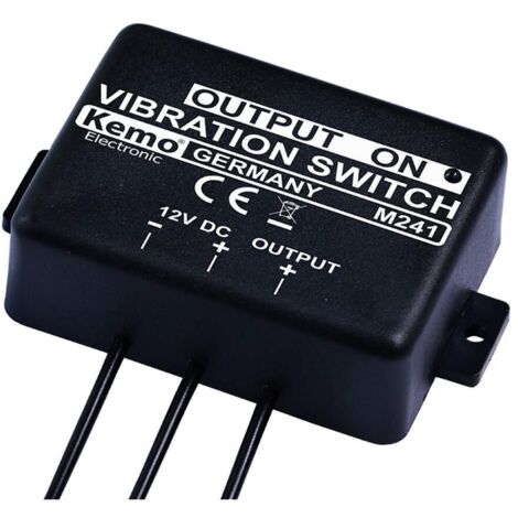 Kemo M241 - Interruttore di vibrazione 12 V DC