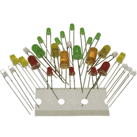 Kemo S036 LED-Sortiment Rot, Grün, Gelb