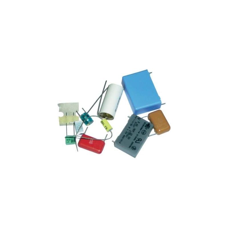 Assortiment de condensateurs film fkp Kemo S052 sortie radiale 100 pc(s)