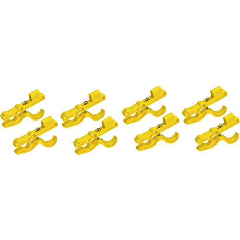 Kemo Z001 Dachklammern für FG025 Befestigungsclips Passend für Marke (Tiervertreiber) Kemo   8 St.