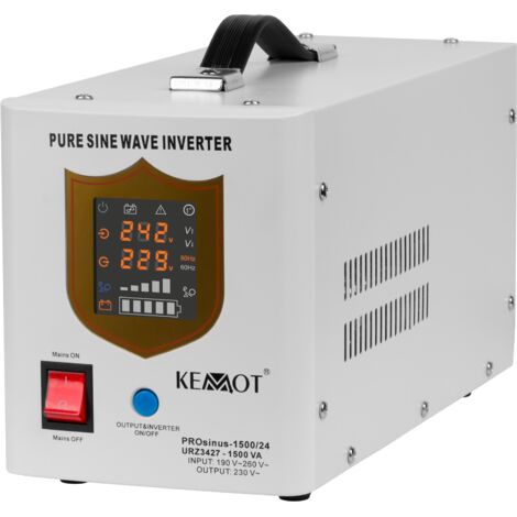 Kemot PROsinus 1500 USV 24V/230V 1500VA/1050W Notstromversorgung