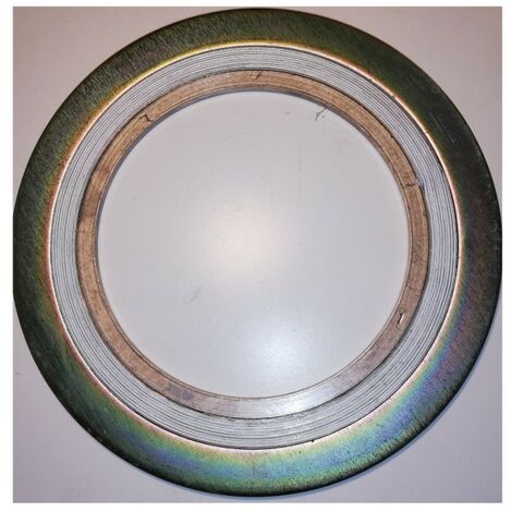 Kempchen Joint spiralé graphite pour brides - DN80 PN10-40 - 316L acier carbone - gris