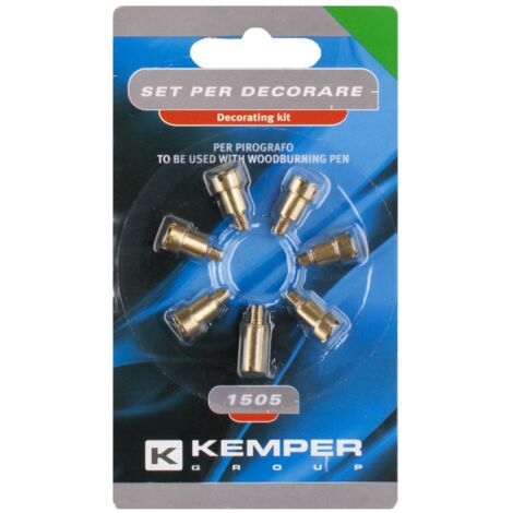Kemper 1505 Set Accessori per Decorare con Pirografo