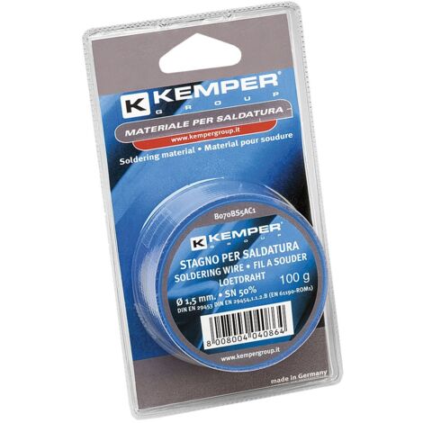 Kemper B070BS5AC1 Fil pour soudure neutre 1,5mm 100g