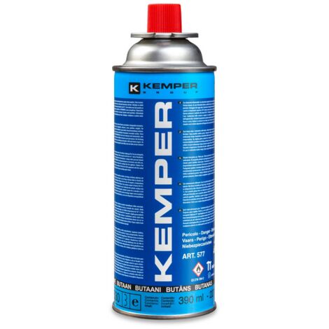KEMPER Cartouche de Gaz Butane 227gr Camping - Bleu