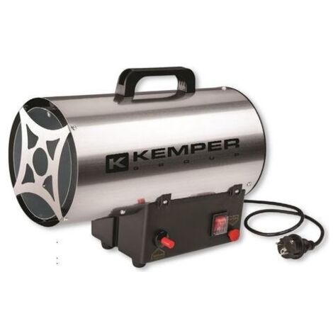 Kemper Generatore Aria Calda Inox e Nero