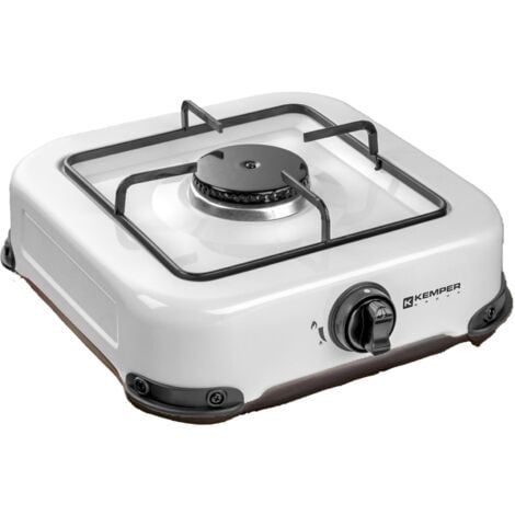 Kemper Gruppe 104980 Kochfelder White Hob Hob Gaskochfeld de 1 Zone(n)