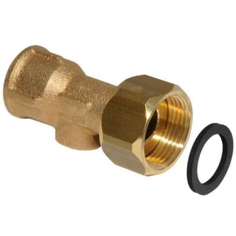 KEMPER Innengewindeverschraubung DN 25 Rg m.Ü-Mutter flachdichtend EPDM-Dichtung 47606025