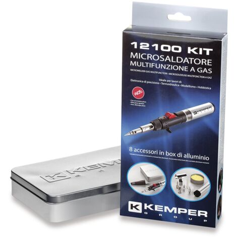 kemper microsaldatore a fiamma libera e punte catalitiche