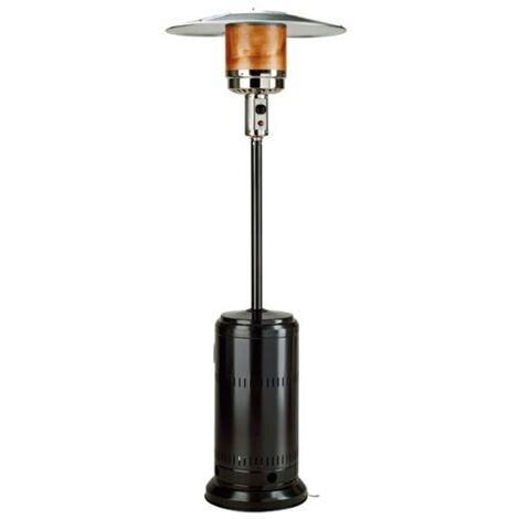 Kemper – Parasol chauffant à gaz 13 kW – Allumage piezo – Structure en acier vernie – Capacité de chauffe 20-25 m² – Consommation 0,7 kg/h