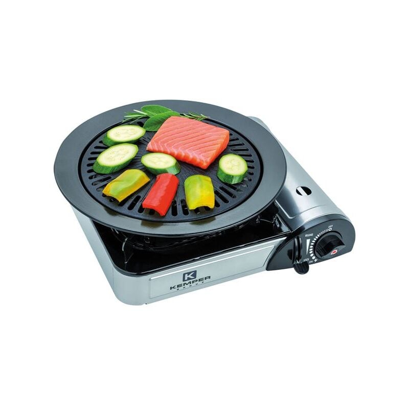 Kemper - Plaque en aluminium réchaud portable