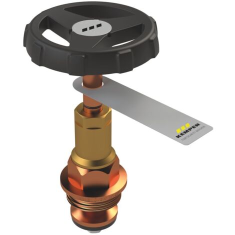 Kemper Weser Absperr-Oberteil, EPDM-Sitzdichtung DN 15, für Figur 173, 183 und 190, Rotguss, E010917302015KP