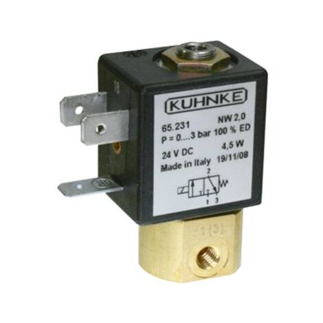 Kendrion Soupape à aimant 65.231 24VDC 24 V Largeur nominale (détails) 2 mm 1 pc(s) Q861193