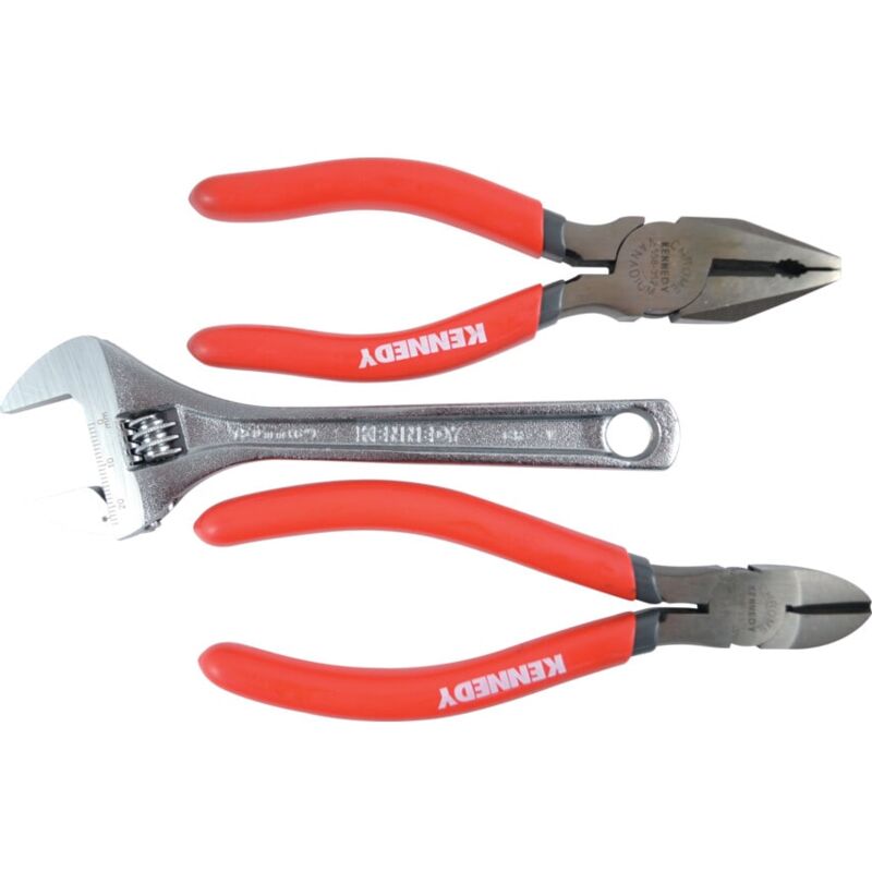 3 Piece Plier Set - Kennedy