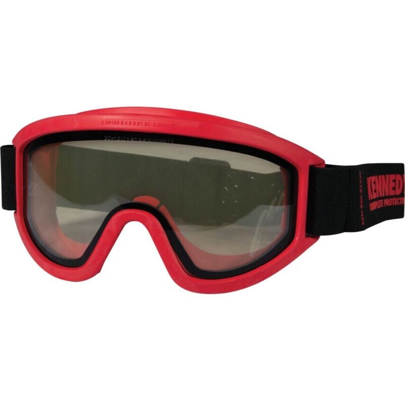Condor Red Goggles Clear Lens Anti-fog/Scratch/Gas - Kennedy