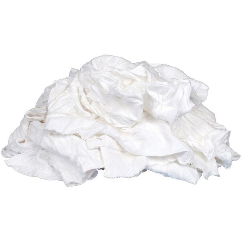 White Hosiery Rags 10kg - Kennedy