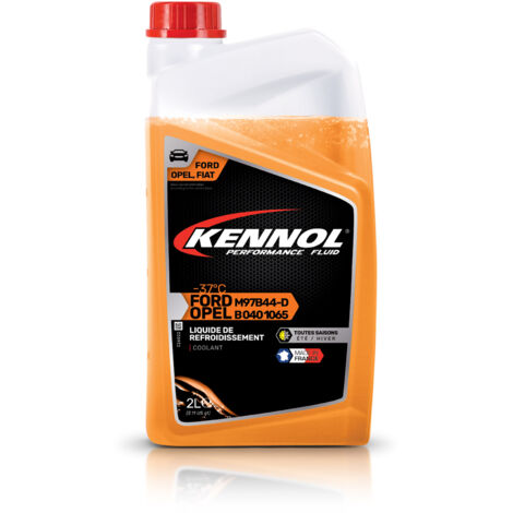 KENNOL Liquide de refroidissement -37°C (Ford, Opel, Fiat), bidon 2 litres