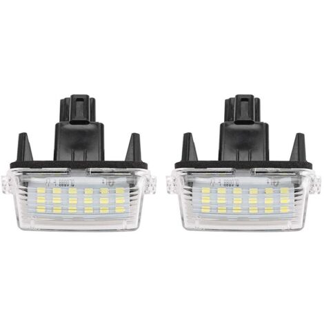 Kennzeichenbeleuchtung, 1 Paar LED-Kennzeichenleuchten für Corolla, Camry, Yaris, Vios und Auris.